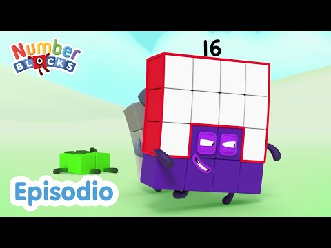 Numberblocks en Español | Episodios completos | DIECISÉIS