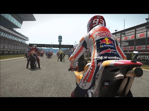 MotoGP 17 - Honda RC213V - Test Ride Gameplay (PC HD) [1080p60FPS]
