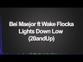 Bei Maejor ft Waka Flocka - Lights Down Low (Don ...