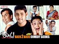 Athadu Telugu Movie B2B Comedy Scenes Mahesh Babu Trisha Brahmanandam Aditya Cinemalu