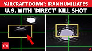 BOOM! Iran Releases Fresh Video Of US Aircraft In Flames; Dramatic 'Direct Kill Shot' On Cam