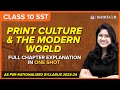 Print Culture and the Modern World in One Shot  | Class 10 CBSE Chapter 5 | History | SST