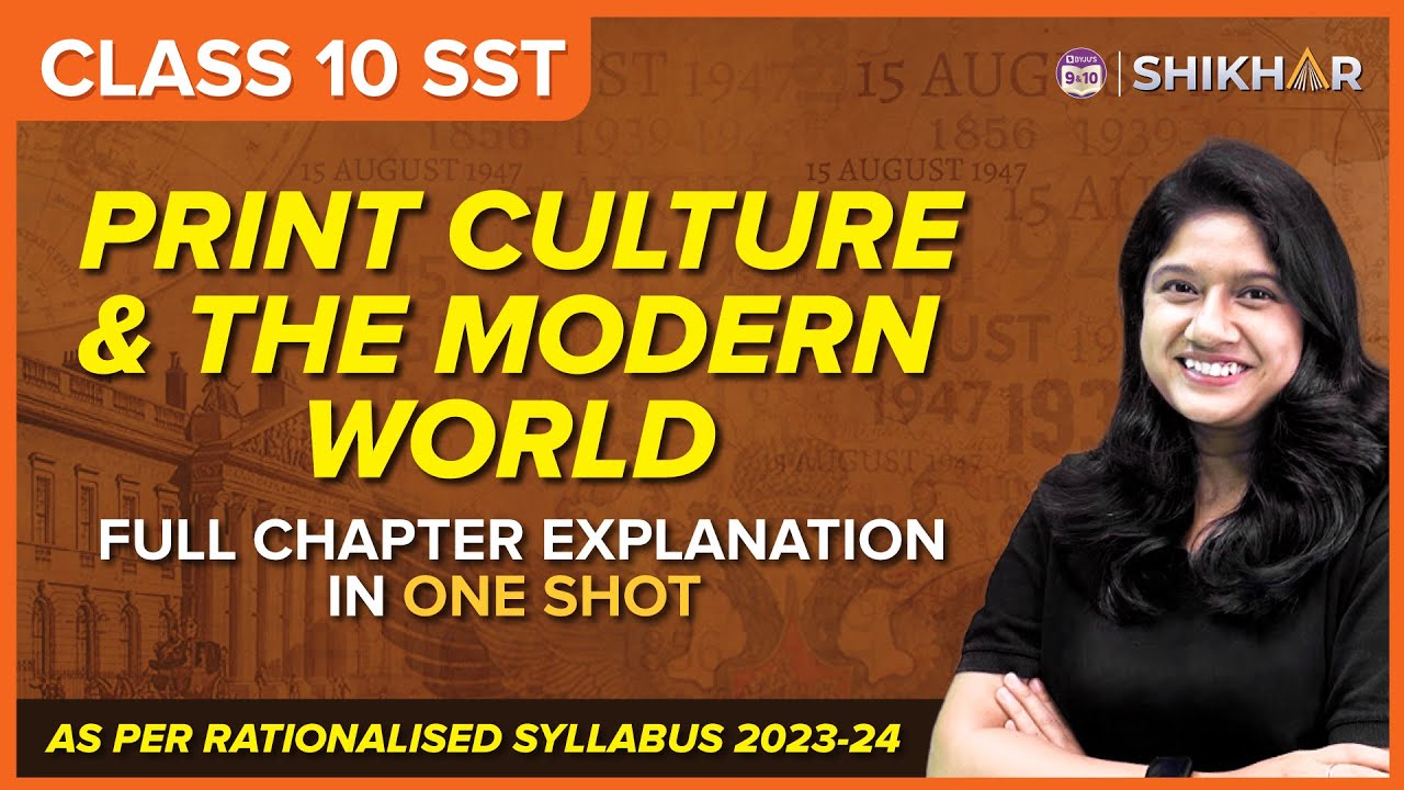 Print Culture and the Modern World in One Shot  | Class 10 CBSE Chapter 5 | History | SST