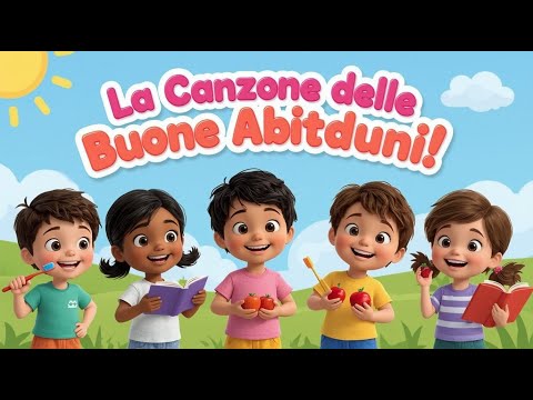 La Canzone delle Buone Abitudini - Canzoni Educative per Bambini
