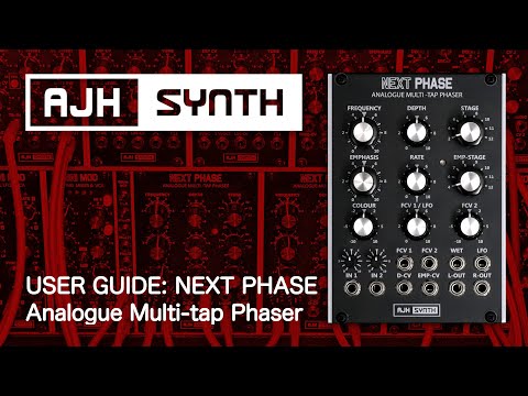 Next Phase User Guide - Vintage-Voiced All-Analogue Eurorack Modular Phaser