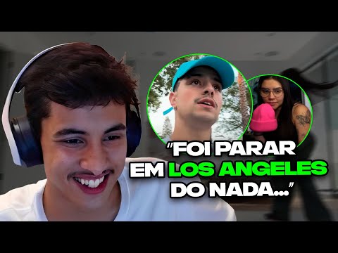 REACT DO RENATINHO: LOUD CORINGA FOI PARA LOS ANGELES