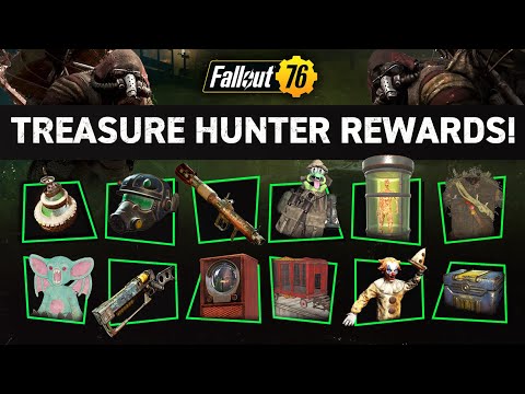ALL TREASURE HUNTER REWARDS 2023 | Fallout 76