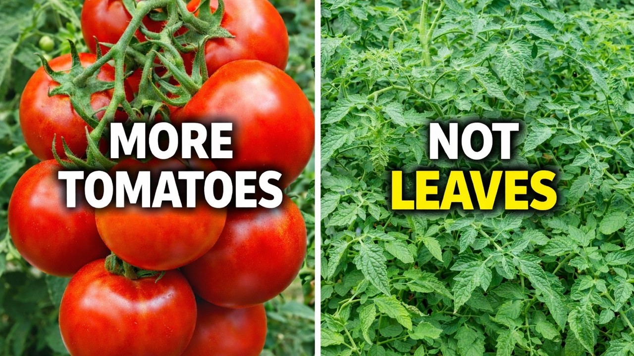 Grow Lots of Tomatoes... Not Leaves // Complete Growing Guide
