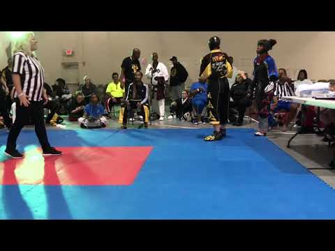 Morgan Plowden vs Drew Beatty Allstar Karate Nationals 2018