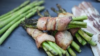 preview picture of video 'How to Grill Bacon-Wrapped Asparagus'