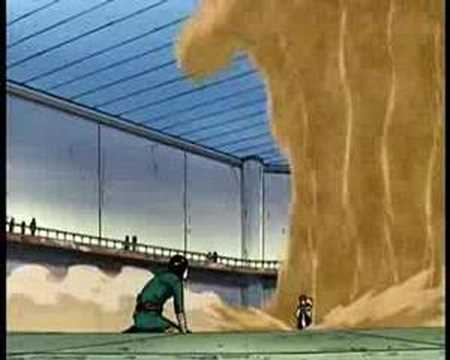 AMV - Gaara Vs. Lee - Metallica - Enter The Sandman