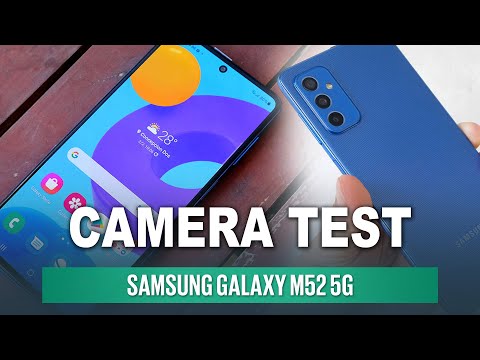 Samsung Galaxy M52 5G Camera Test