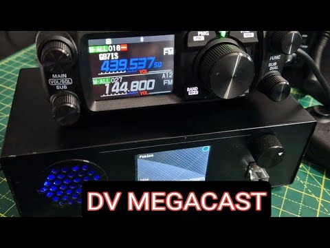 DV MEGACAST - ALL MODE IP HAM RADIO , UNBOXING - REMOVE LID & OVERVIEW