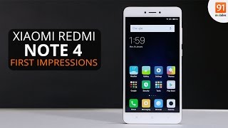 Xiaomi Redmi Note 4: First Look | Hands on | Price [Hindi-हिन्दी]
