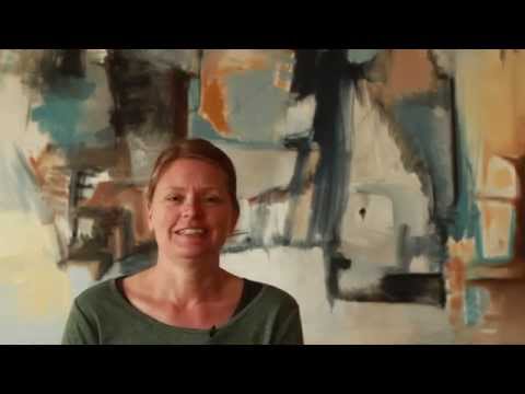 "Intro to Abstract Painting" Online Class Trailer with Karine Swenson | Trailer