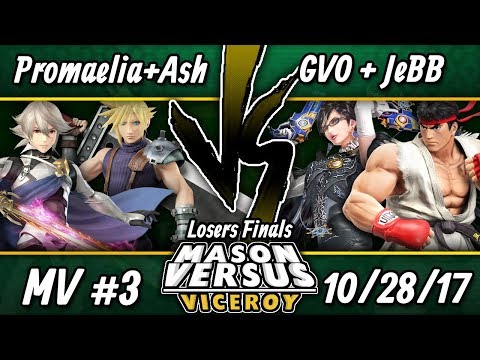 Dubs Loser's Finals - Promaelia + Ash23 vs GVO + AF | JeBB - Mason Versus: Viceroy