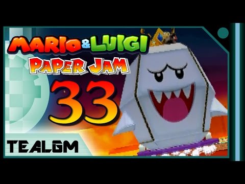 Mario & Luigi: Paper Jam Bros. - Part 33: Papercraft King Boo Boss!