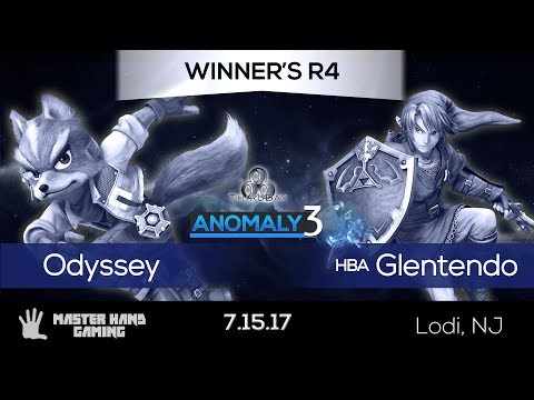 Anomaly 3 - Odyssey (Fox) vs. HBA | Glentendo (Toon Link, Link) - Winner's R4