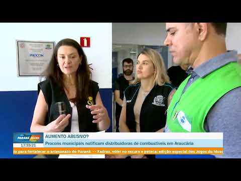 Procons municipais notificam distribuidoras de combustíveis em Araucária