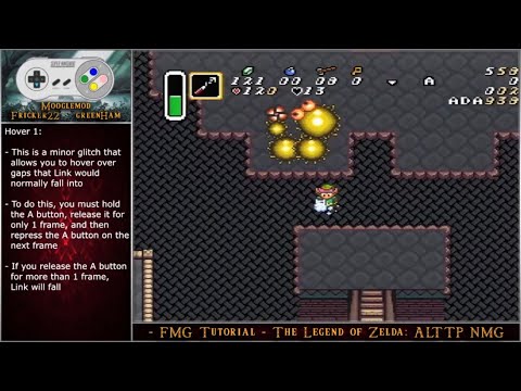 FMG TUT: Zelda ALTTP NMG - Basic Movement & Minor Glitches Tutorial