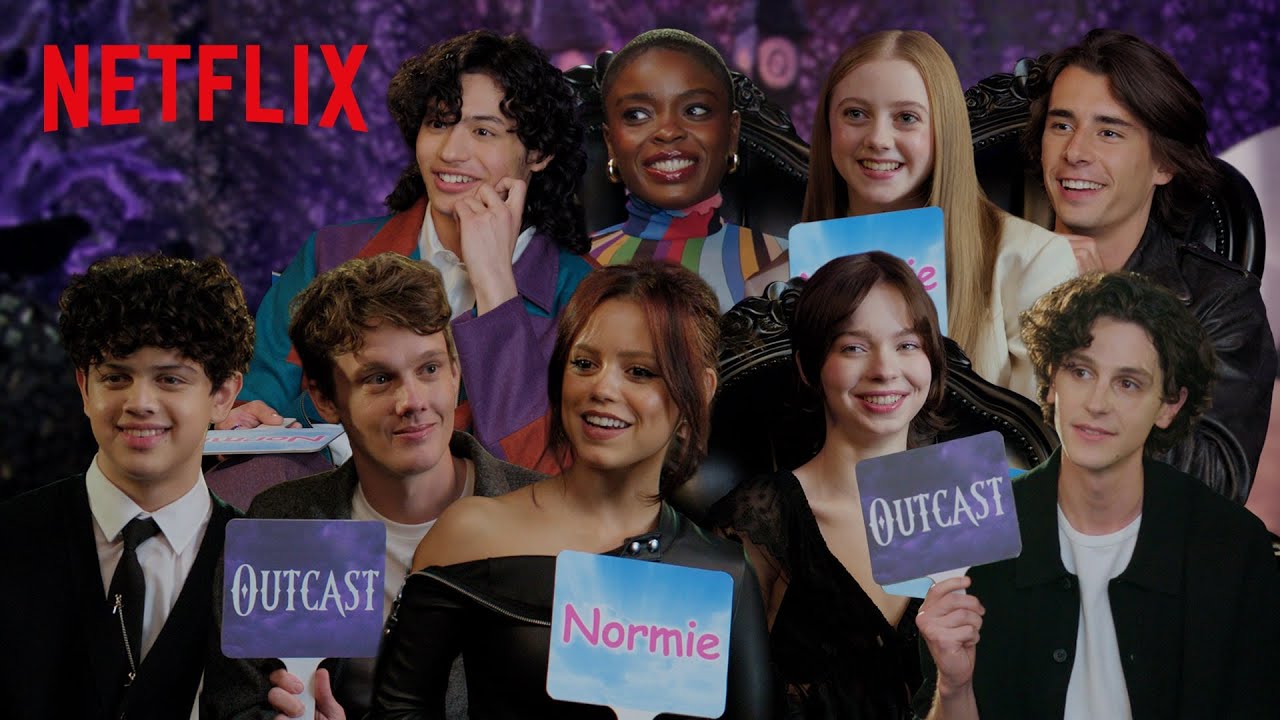 Excluído ou Padrão? O elenco de Wandinha responde | Wandinha | Netflix Brasil