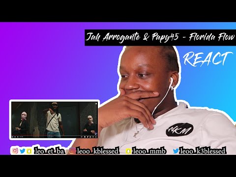 Jah Arrogante & Papy45 - Florida Flow 🏝️ (Official Video) #FloridaFlow #doubletrouble | REAÇÃO