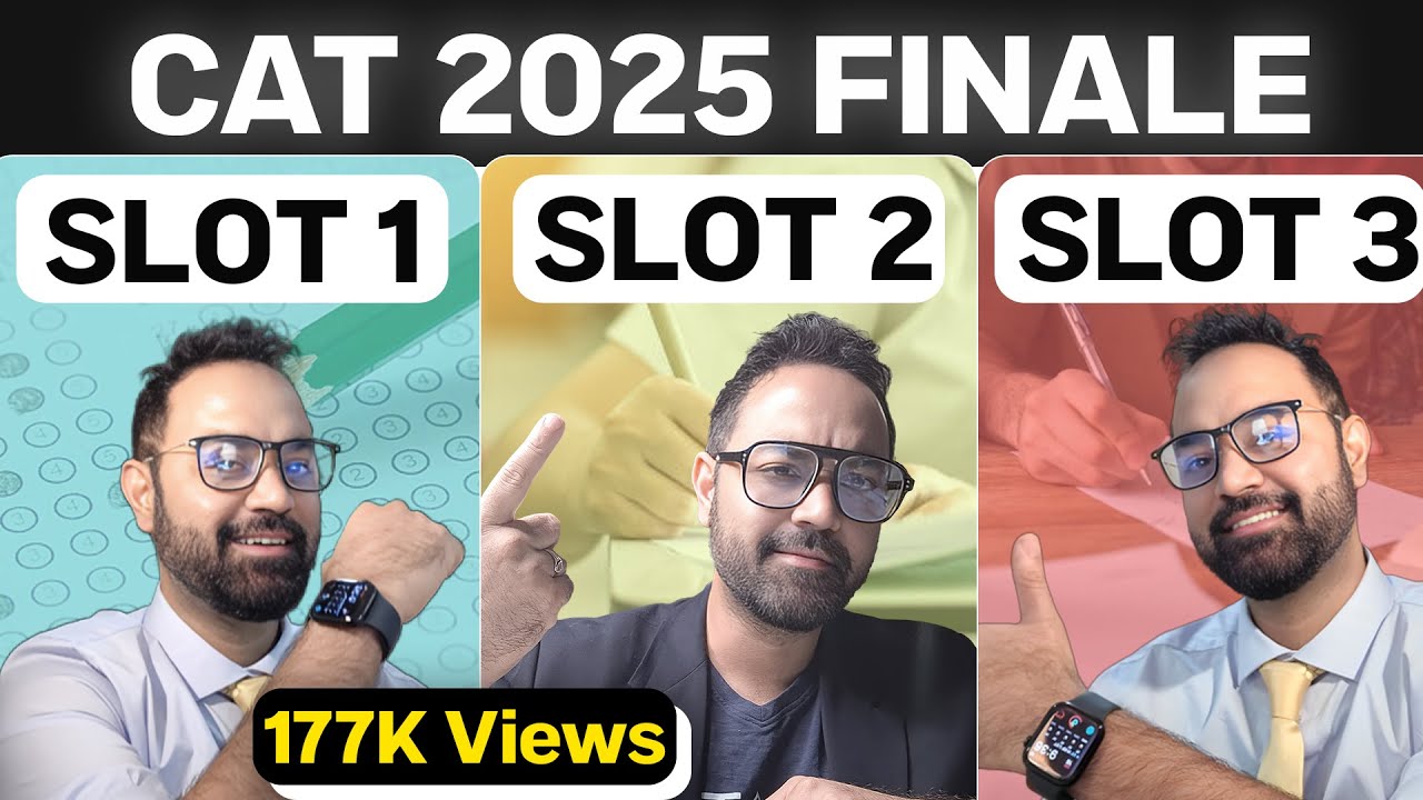CAT 2025 SLOT wise Analysis