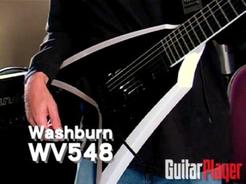 Washburn USA Custom shop HM series WV-548 Grey/black image 9