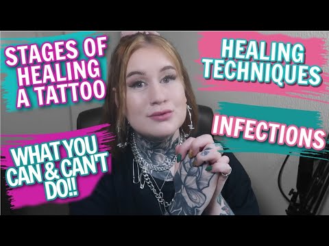 Melissa Monroe Tattoo Healing Process