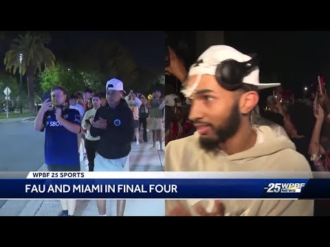 March Madness: Final Four set with Miami, SDSU, FAU, UConn