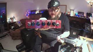 Video thumbnail for TC Electronic Bass Amplifier Head (THRUST BQ500) Review/Demo/Demonstration OUTTAKE by Dan ''Spiffy'' Neuman