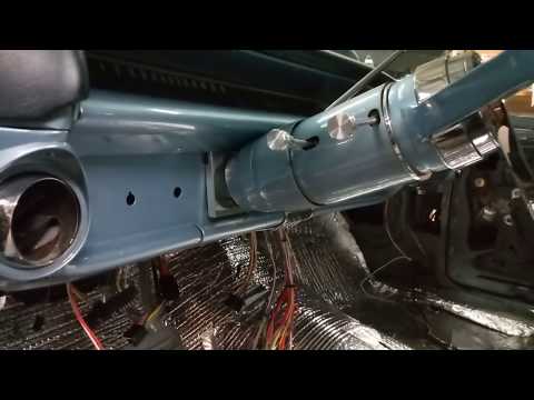 1964 impala ididit tilt steering column installed