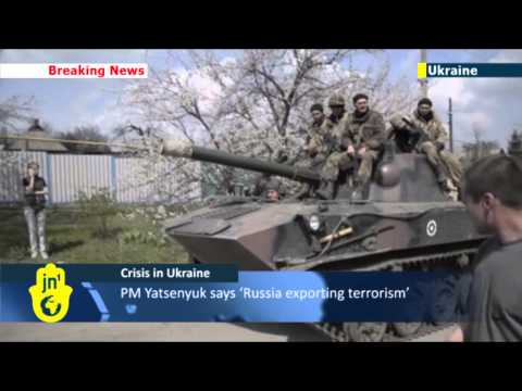 Pro-Russian forces seize tanks in eastern Ukraine ahead of key crisis talks