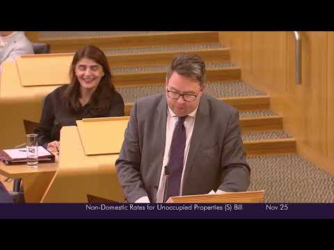 Non-Domestic Rates (Scotland) Bill: Emergency Bill Motion - 25 November 2025