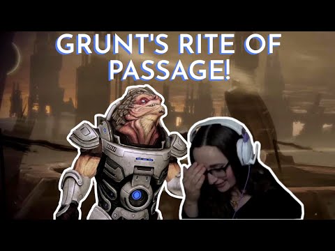 GRUNT'S RITE OF PASSAGE! (Mass Effect 2 First Playthrough Pt. 18)