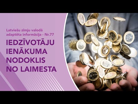Video ziņas Nr. 77 “Iedzīvotāju ienākumu nodoklis no laimesta”