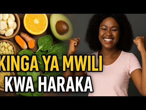 Vyakula Bora Vinavyoongeza Kinga ya Mwili Kwa Haraka | Healthy living with Eric