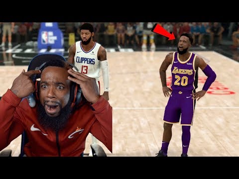 LAKERS vs CLIPPERS SEASON OPENER! NBA 2K20 MyCareer Ep 15