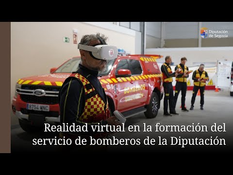 Realidad virtual en la formación de mandos del servicio de bomberos de la Diputación de Segovia