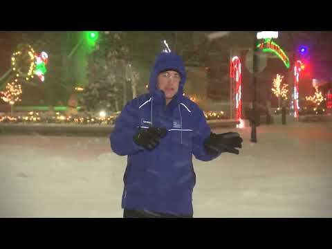 Blizzard in Sturgis, South Dakota