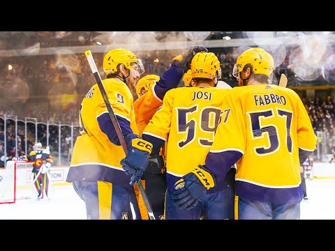 Roman Josi scores in his hometown!