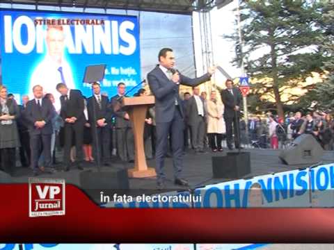 În faţa electoratului
