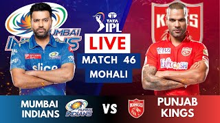 Live: MI Vs PBKS , Match 46, Mohali | IPL Live Scores & Commentary | IPL LIVE 2023, Mumbai vs Punjab