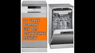 sitso Loading a dishwasher. BOMANN GSP 849 10 PLACE DISHWASHER REVIEW.