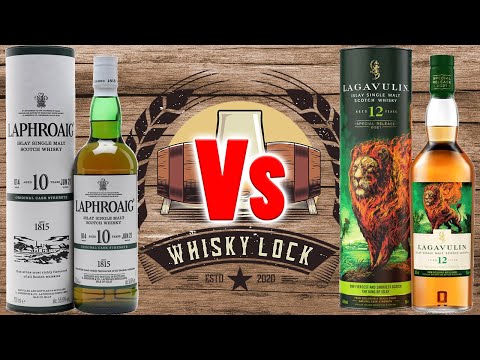 Laphroaig 10yo Cask strength vs Lagavulin 12yo Cask Strength