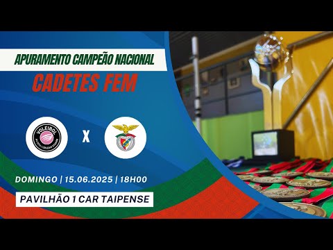PV 2014 | COLÉGIO EFANOR X SL BENFICA - FASE FINAL CADETES FEMININOS 2025 APURAMENTO DE CAMPEÃO