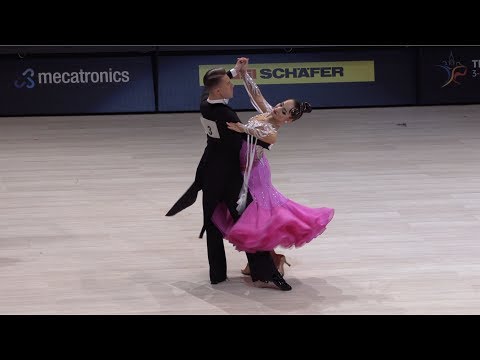 Batranu Razvan - Dica Ana-Maria ROU, English Waltz | WDSF World Championship Junior II Standard