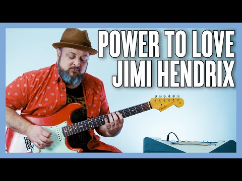 Jimi Hendrix Power to Love (Power of Soul) Guitar Lesson (Essential Hendrix Licks)