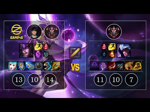 OZ Crown Syndra vs Talon Mid - KR GrandMaster Patch 10.11