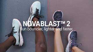 ASICS Run Lighter and Bouncier with NOVABLAST™ 2 anuncio